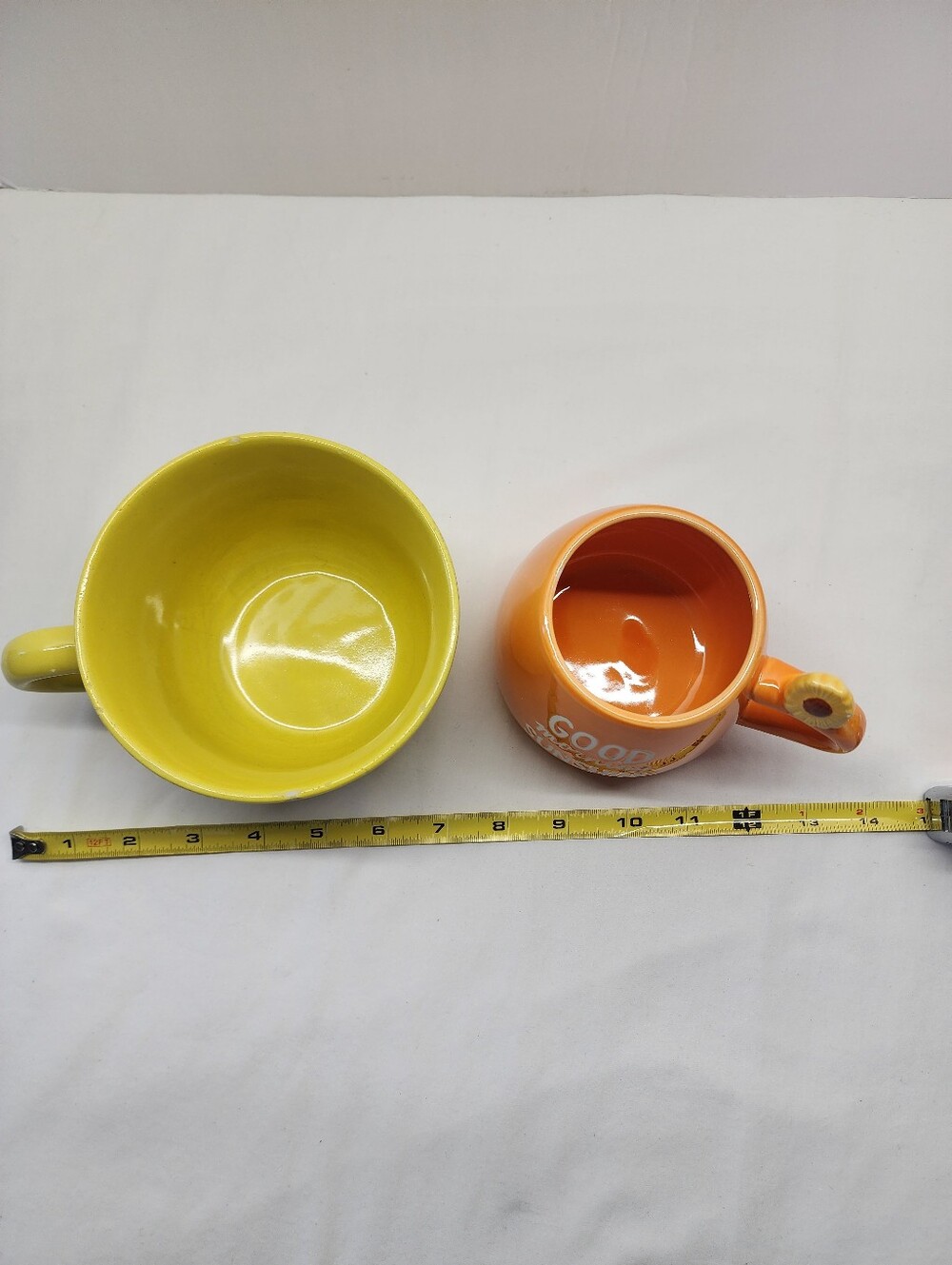 2pc Vintage cheerios jumbo mug & Emily Dumas sunflower mug - Picture 2 of 9